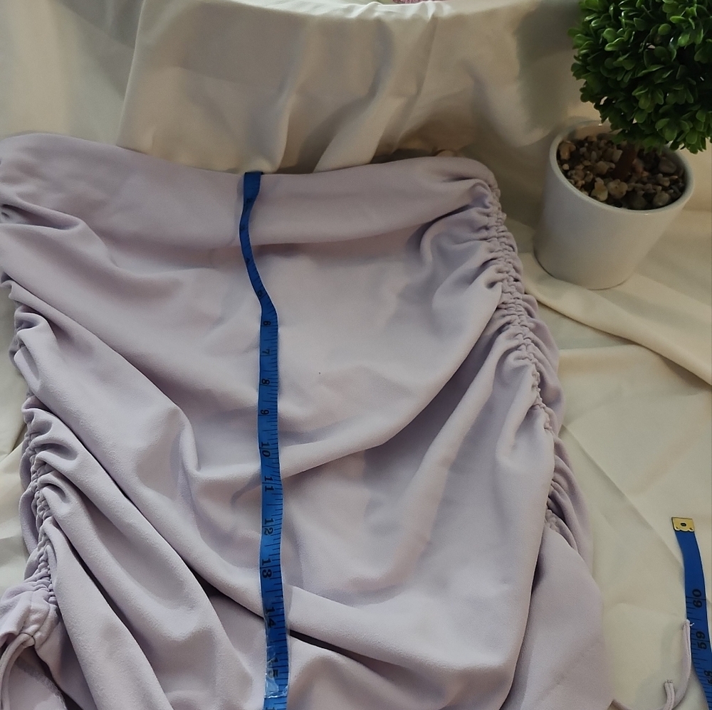BUSTIER CROP TOP AND SKIRT crop top was $ 39.90 and skirt 49.90 - Picture 16 of 16